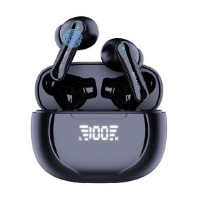 Wireless Bluetooth Earphones Feature Pure Sound Quality, Instant Pairing, And Are Compact, Portable, And Extremely Practical. (Color: Black)